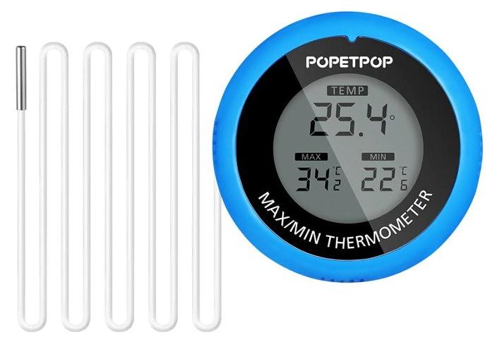 Термометр для аквариума, стеклянный фото 5