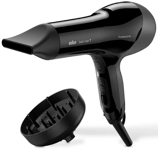 Фен Braun BRHD785E 2000Вт белый/черный фото 1