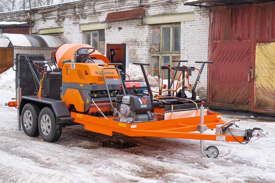 Машина для ремонта асфальта STPE 2000 с автономным рециклером фото 8