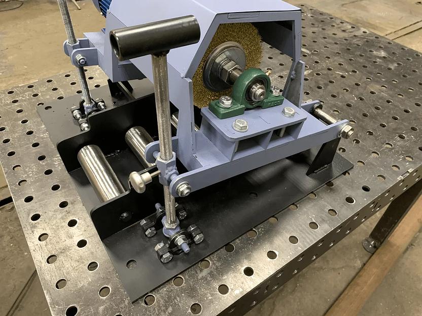 Станок зачистной для профильных и круглых труб до 160 мм (ЗС-160) фото 6