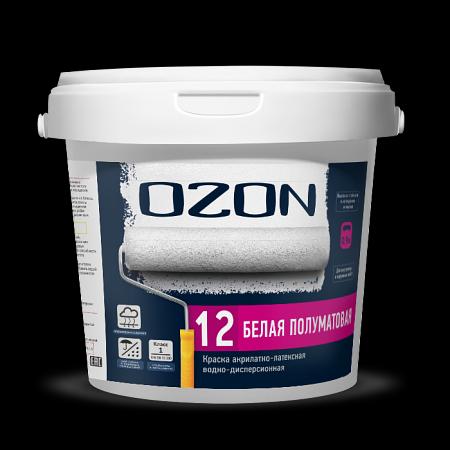 Краска акрилатно-латексная моющаяся OZON-12 ВД-АК-152А-1,2 А опт фото 1