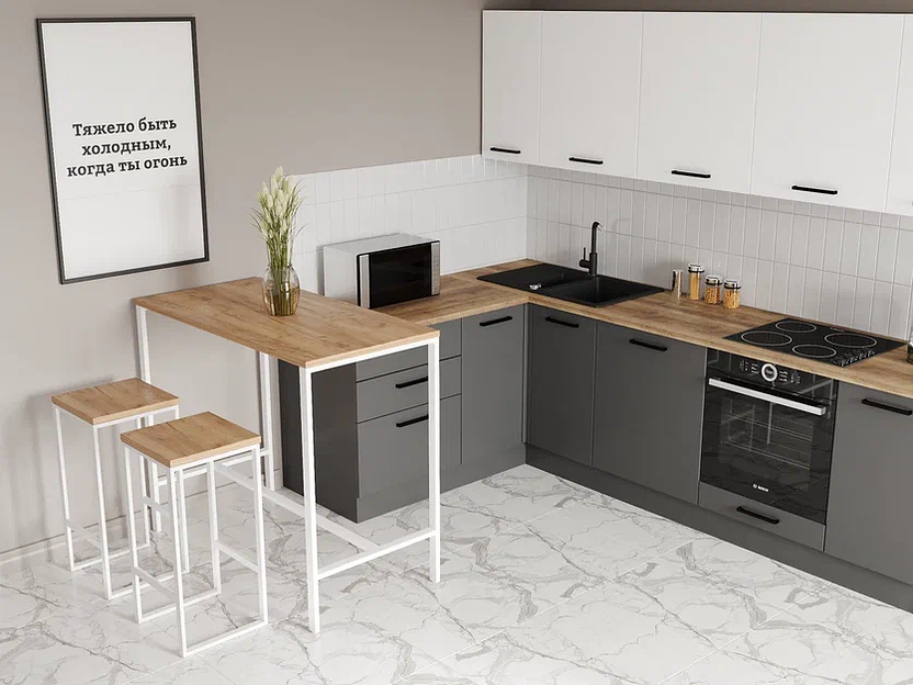 Стол барный Sanvut 1500х600х1050 мм ОПТ фото 3