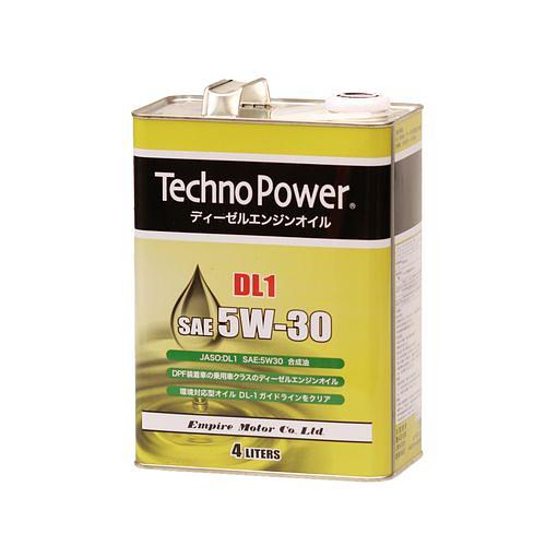 Масло моторное синт. DL1 5W30 4л Techno Power TP-L4201 (Япония) фото 1