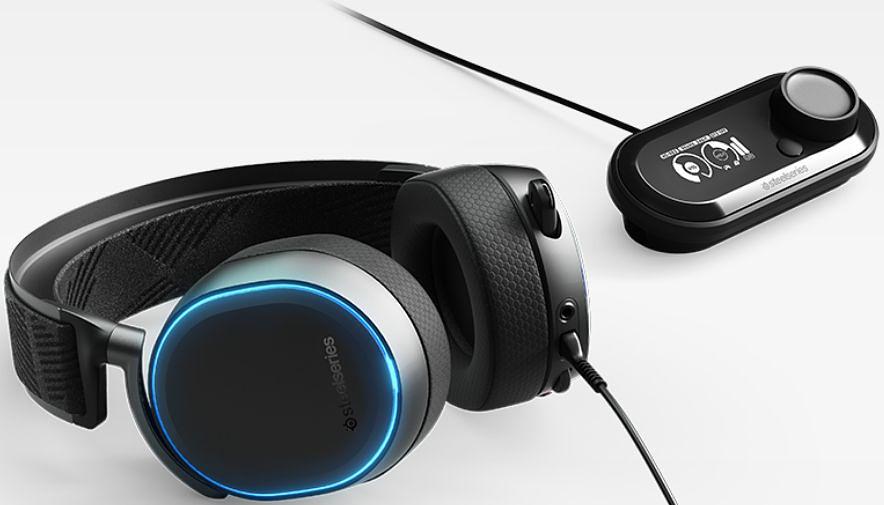 Наушники с микрофоном Steelseries Arctis Pro + GameDAC белый 3м мониторные оголовье (61454) фото 2