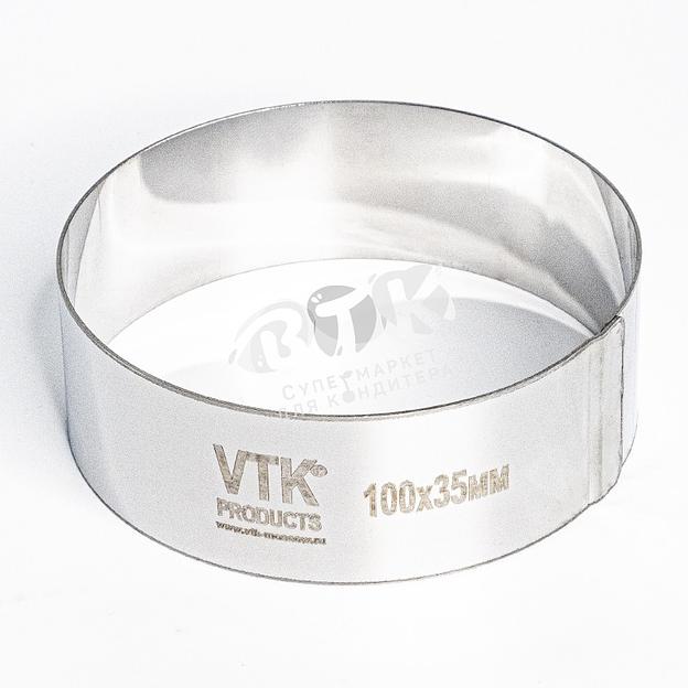 Форма кольцо диаметр 100 мм высота 35 мм VTK Products фото 1