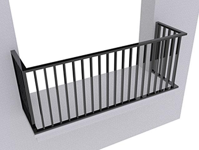 Ограждение балкона ОГБ-1 фото 1