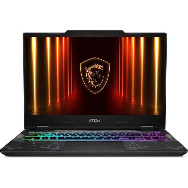 Ноутбук MSI Cyborg 15 B2RWEKG-272XRU Core 5 210H 16Gb SSD512Gb NVIDIA GeForce RTX5050 8Gb 15.6" IPS FHD (1920x1080) FreeDOS black WiFi BT Cam (9S7-15Q342-272) фото 3