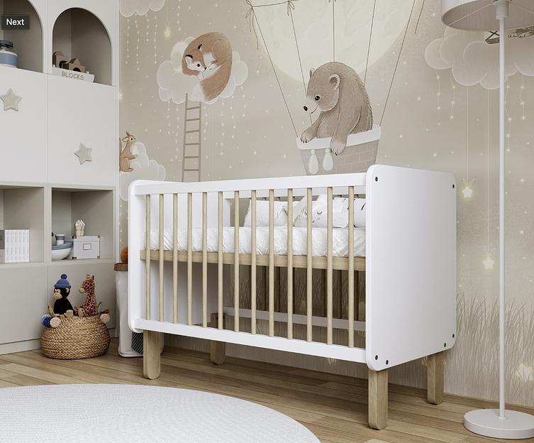 Детские кроватки для новорожденных - LEIA фото 1