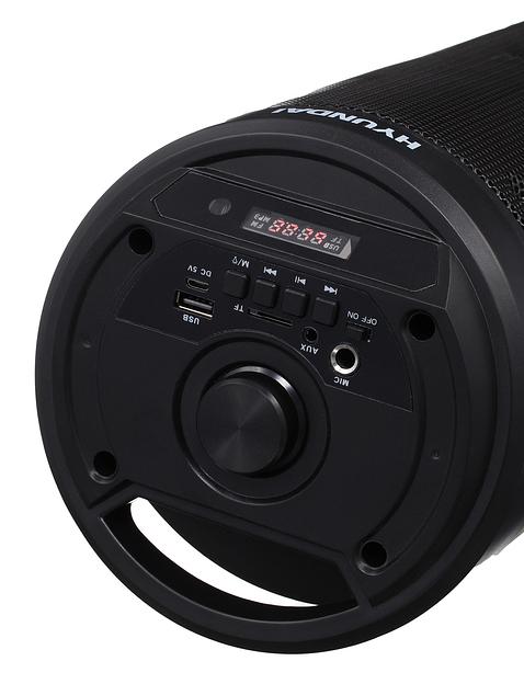 Минисистема Hyundai H-MC160 черный 50Вт/FM/USB/BT/SD/MMC фото 6
