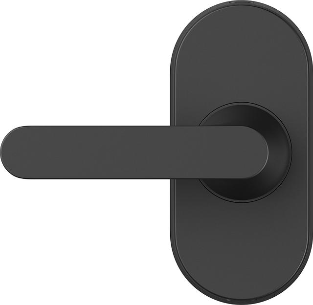 Умный замок Aqara Smart Door Lock U300 навесной разбл.отпеч.паль./код/пар/NFC/прил/мех.кл черный (DL-D02D_BL) фото 8