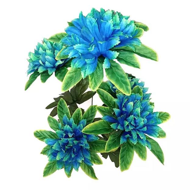 Букет с хризантемами на 5 голов 54см 282-561 фото 4