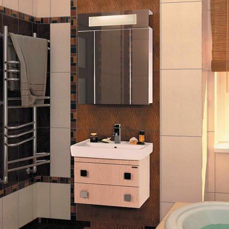 Мебель для ванной «Квадро 60» ОПТ фото 2