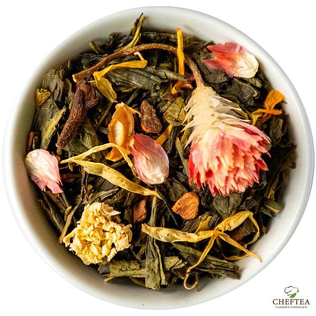 Зелёный чай CHEFTEA «Сладкая жизнь» с кленовым сиропом, 150 г фото 1