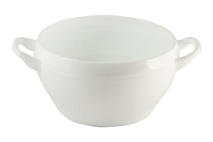 Бульонница 500 мл. d=120 мм. h=60 мм. с ручками Ресторан /6/24/576/ фото 1