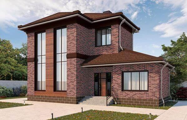 Декоративное покрытие АМК ригель №410 микс красный ОПТ фото 5