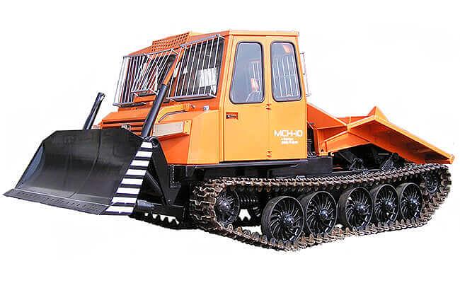 Трактор трелевочный с бульдозерным оборудованием МСН-10-07 фото 2