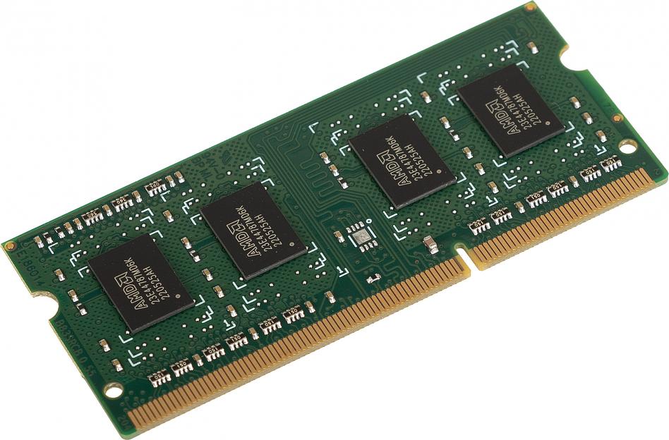 Память DDR3 4Gb 1600MHz AMD R534G1601S1S-UG RTL PC3-12800 CL11 SO-DIMM 204-pin 1.5В фото 5