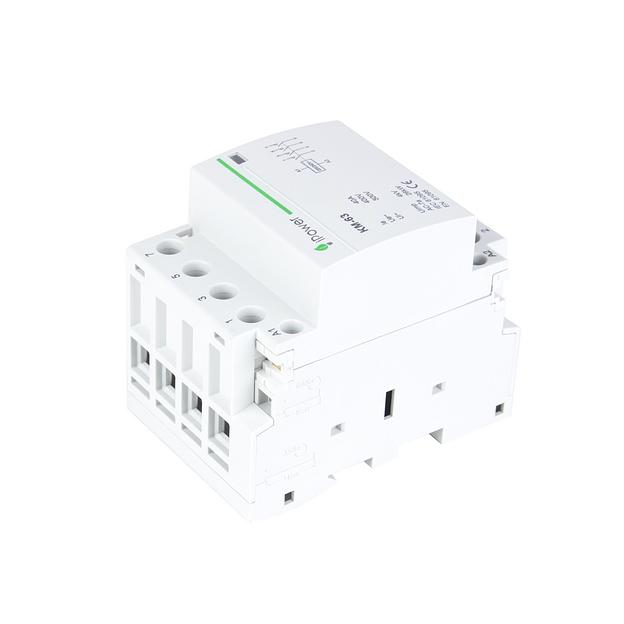 Контактор модульный iPower КМ-63 4Р 63А АС 220-240V фото 1