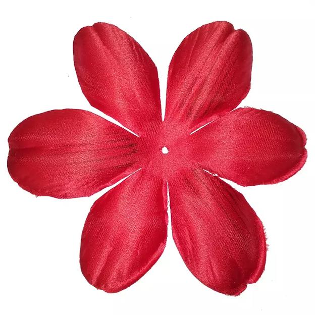 Заготовка для тюльпана Люкс 73-021 Красная 1-ый слой 6-кон. 14,5см (x1) 657шт/кг фото 1