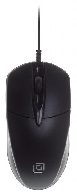 Мышь Оклик 275M черный оптическая (1000dpi) USB (2but) фото 4