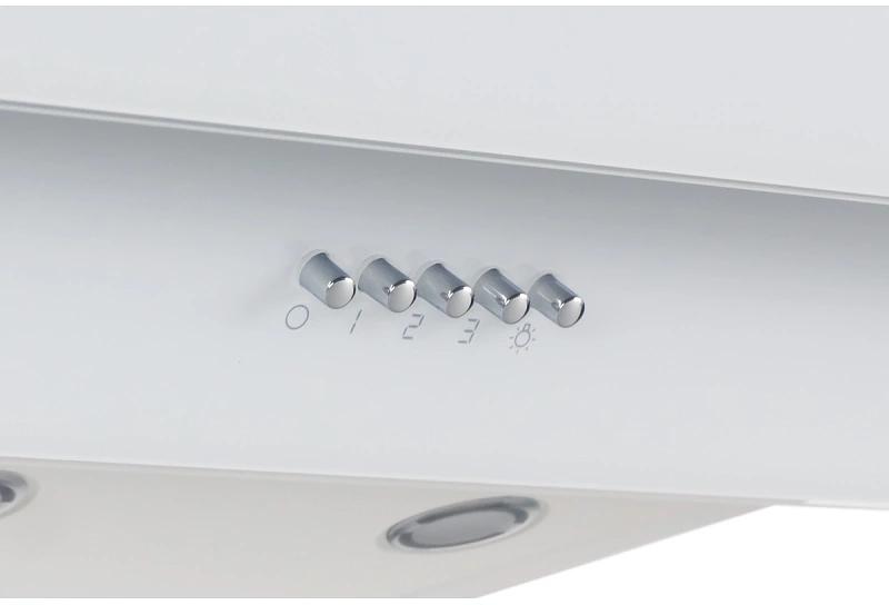 Вытяжка каминная MBS Meryta 160 Glass White белый стекло управление: кнопочное (1 мотор) фото 5