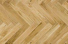 Паркет Barlinek Дуб Caramel Herringbone однополосный фото 1