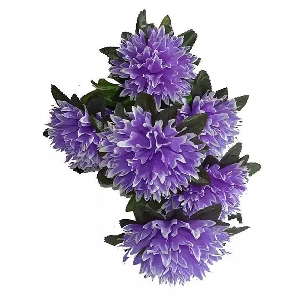 Букет с хризантемами 7 голов 85см 482-773 фото 2