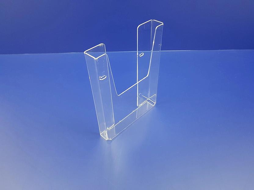 Карман прозрачный из оргстекла подвесной 2мм. объемный ф-а5 (вертикальный) фото 2
