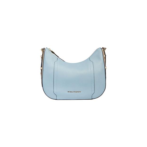 Сумка Piquadro Circle, женская, кожа натуральная, голубой / бежевый [bd6657w92/azbe2] фото 1