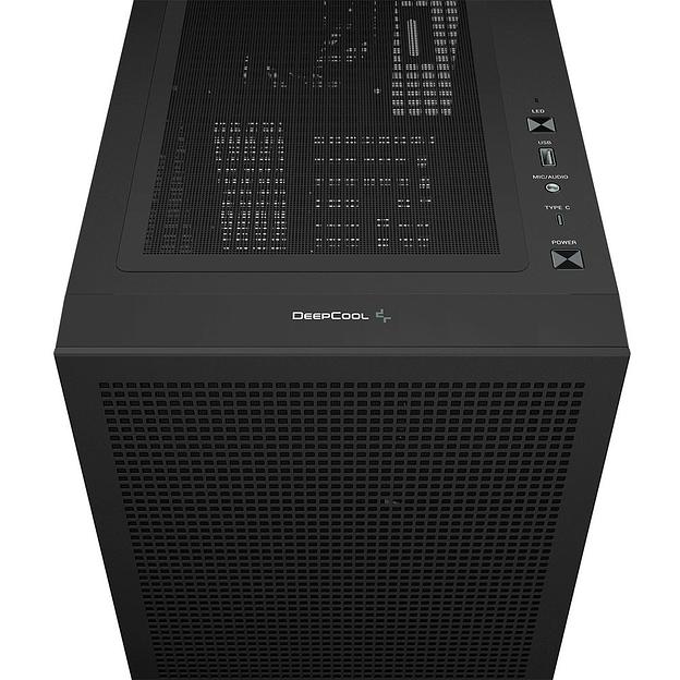 Корпус Deepcool CH560 черный без БП ATX 7x120mm 6x140mm 1xUSB3.0 audio bott PSU фото 2