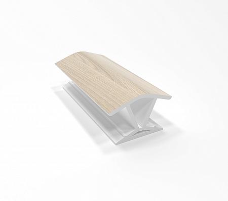 Угловое соединение 135 (20 ясень шимо светлый) Н-100 фото 1