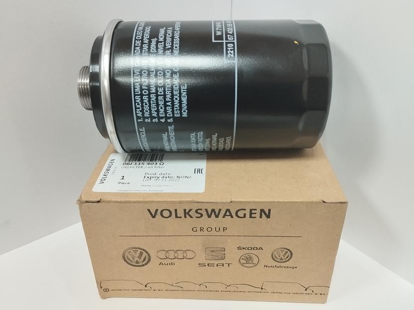 Фильтр масляный 06J115403Q фото 1