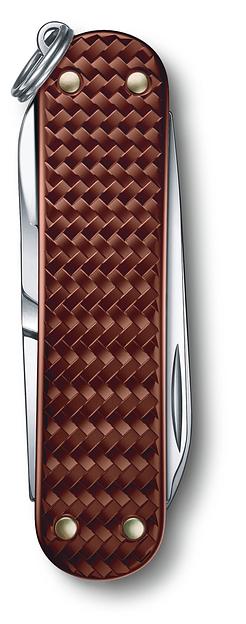 Нож перочинный Victorinox Classic Precious Alox (0.6221.4011G) 58мм 5функц. коричневый подар.коробка фото 3