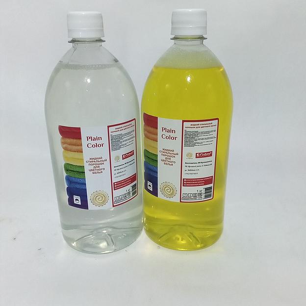Гель для стирки цветного белья «Plain Сolor», (бесцветный или желтый)-альпийская свежесть ОПТ фото 1