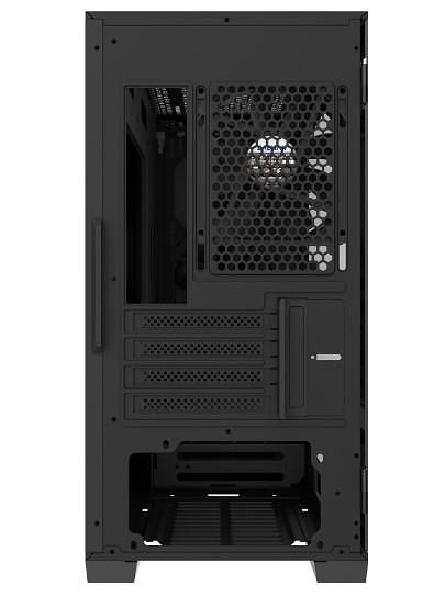 Корпус ZALMAN Z1 Iceberg Black, без БП, боковое окно (закаленное стекло), черный, mATX фото 4