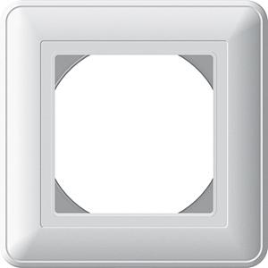 Systeme electric KD-1B-18 W59 AQUA 1-постовая РАМКА, IP44, БЕЛЫЙ фото 2