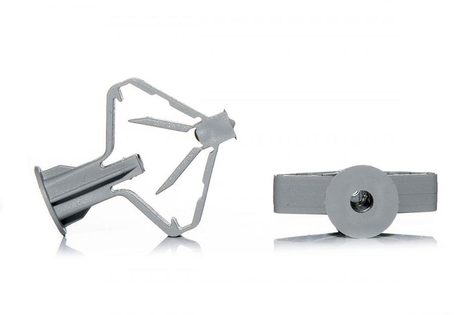 Дюбель для гипсокартоных плит «бабочка» 10х50 мм, опт фото 1