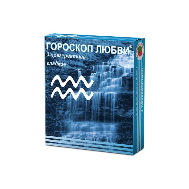 Презервативы Гороскоп любви® №3 «Водолей», 3 шт, опт фото 1