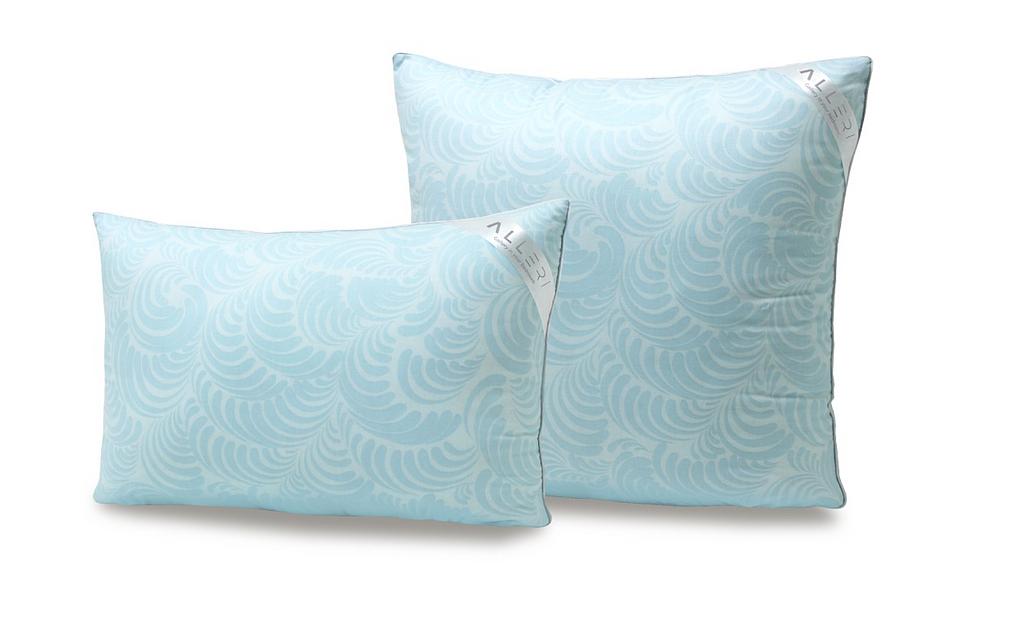 Подушка «Лебяжий пух» поплин двухкамерная 50×70 ОПТ фото 1