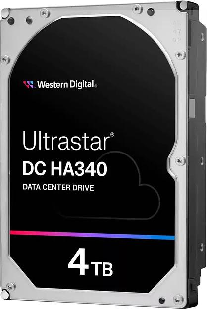 Жесткий диск WD SATA-III 4TB 0B47487 WUS721204BLE604 Ultrastar DC HA340 512E (7200rpm) 256Mb 3.5" фото 2