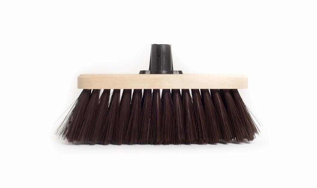 Щётка для подметания четырёхрядная, овальная, со втулкой, Опт фото 1