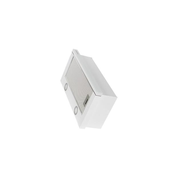 Встраиваемая вытяжка MAUNFELD VS Light Glass 60, управление кулисные переключатели, белый/стекло белое [ут000001173] фото 1