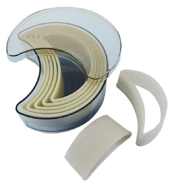 Резак пласт. набор 7 шт. "Полумесяц" полиамид De Buyer /1/ фото 1