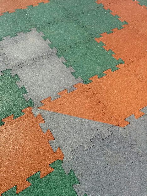 Плитка «Конструктор» резиновая 500×500×23 мм фото 7