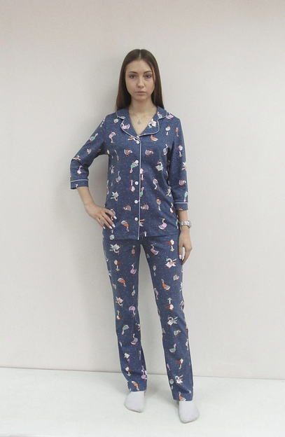 Пижама женская 404/001н ОПТ фото 1