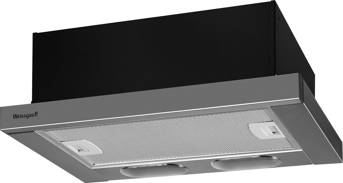 Вытяжка встраиваемая Weissgauff TEL 450 X нержавеющая сталь управление: кнопочное (1 мотор) фото 1
