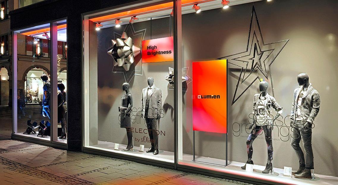 Профессиональный дисплей повышенной яркости Lumien LWSD6501UHD двухсторонний фото 1