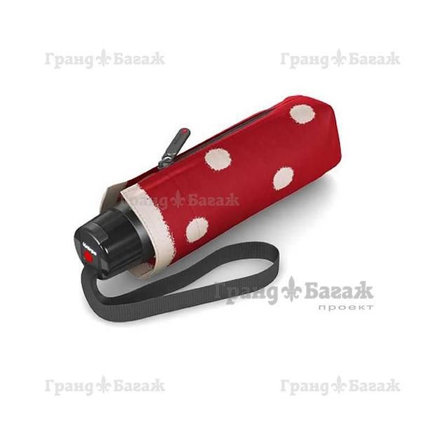 Зонт Knirps женский механический T.010 Small Manual DOT ART RED 9530104903 фото 2