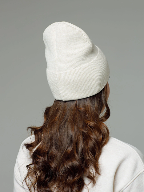 Женская шапка бини «Лопатка» фото 4