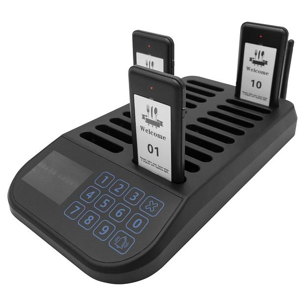 Система из 20 пейджеров Kromix W2270, черная фото 8